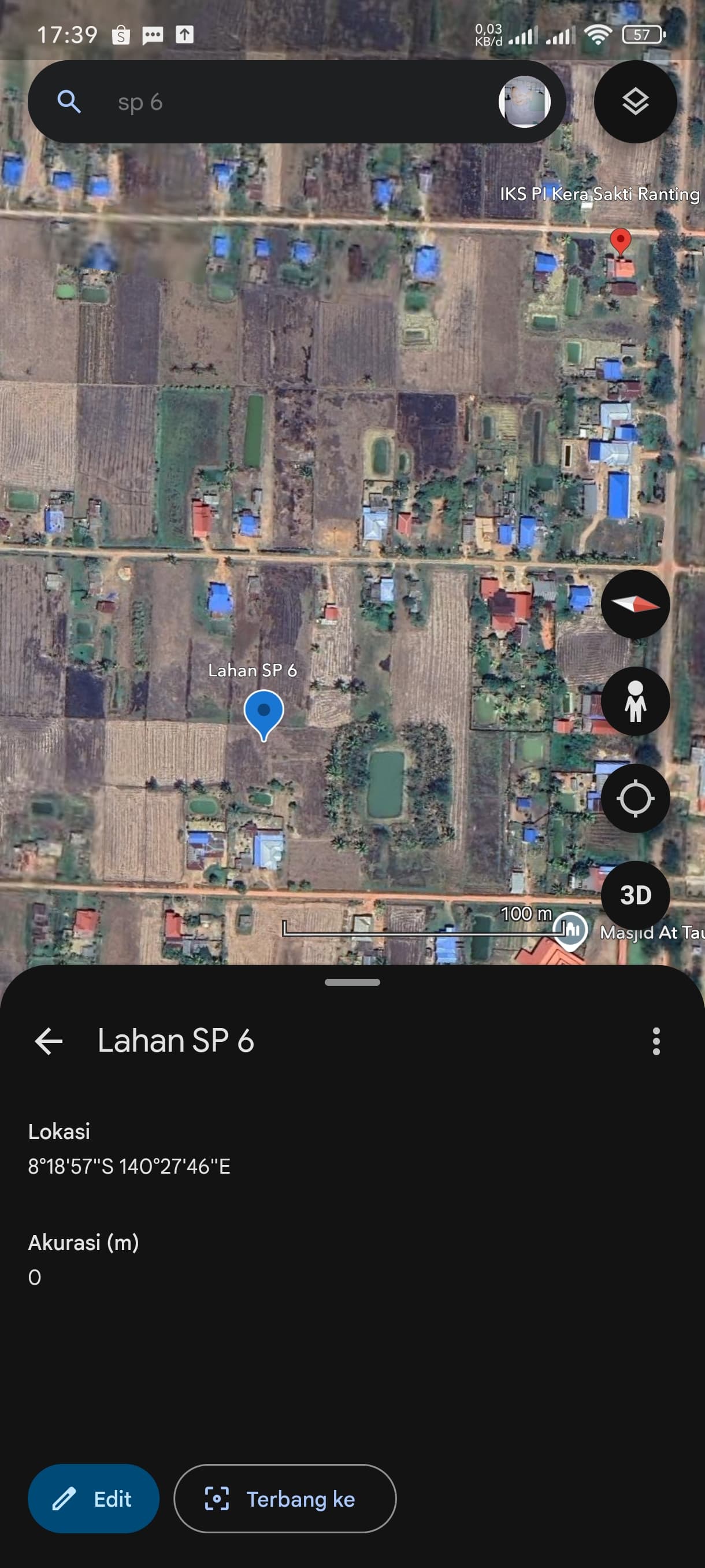 Lahan SP 6